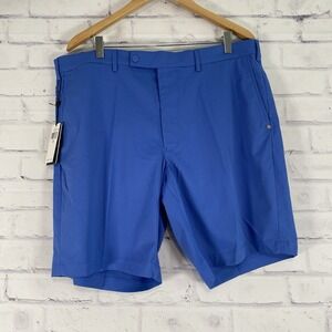 RLX Golf Shorts Men's Size 38 Chino Shorts 9" Inseam Ralph Lauren Blue NWT
